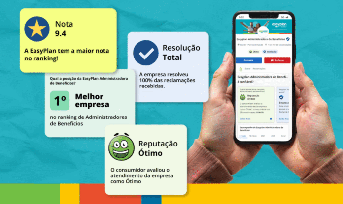 EasyPlan lidera entre administradoras no Reclame Aqui