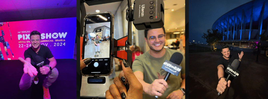 Apresenta seu vídeocast @PapoComEldoTV | um podcast em vídeo dinâmico, autêntico e com identidade única!