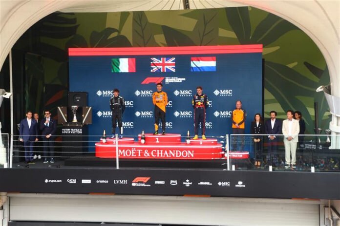 MSC Cruzeiros celebra sucesso do Grande Prêmio de Fórmula 1