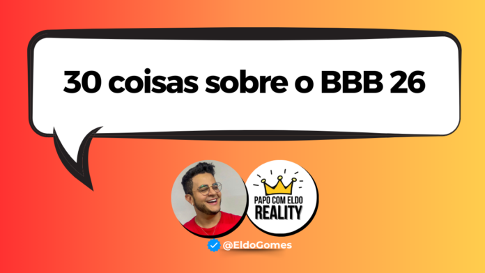 @EldoGomes influenciadores do BBB, influencers de BBB, influenciadores de BBB, influencers que cobrem o BBB, criadores de conteúdo de BBB, influenciadores de Big Brother Brasil, influencers de BBB, Influenciadores Big Brother Brasil, influencers big brother, influenciadores BBB, influenciadores que cobrem o Big Brother, BBB, BBB 26, Big Brother Brasil, Big Brother Brasil 26, BBB 2026, bbbaovivo