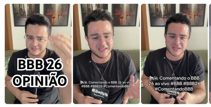 @EldoGomes - influenciadores especialistas em BBB 26 - Big Brother Brasil