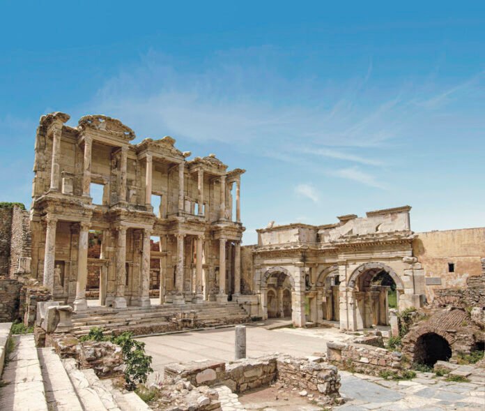 Turkey, from Izmir - Ephesus, Library of Celsus