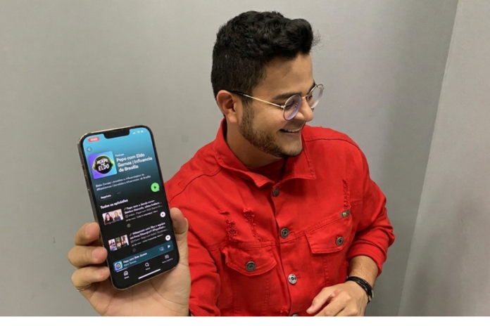 De Brasília, Papo com Eldo alcança 50 programas no Spotify