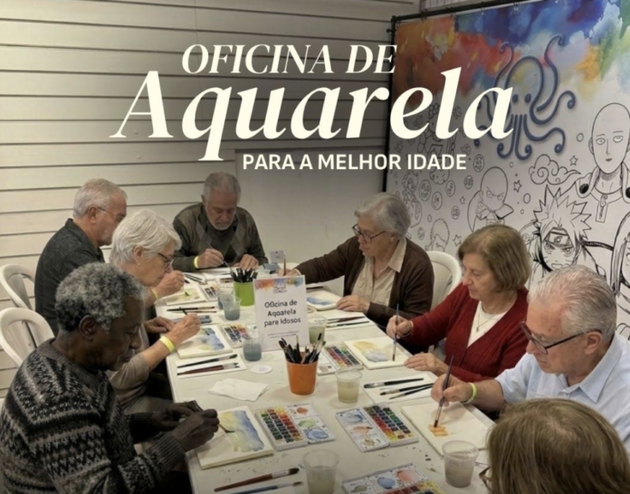 Águas Claras Shopping promove oficina gratuita de aquarela