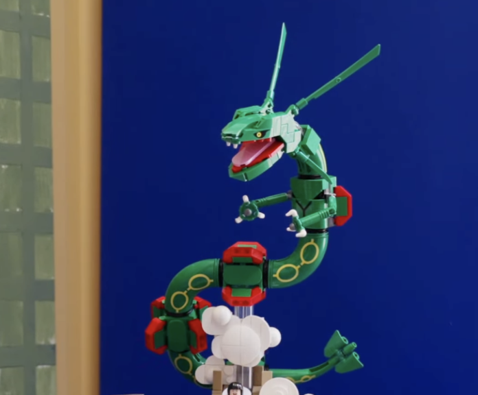 LEGO Pokémon traz Rayquaza em construção que promete conquistar colecionadores